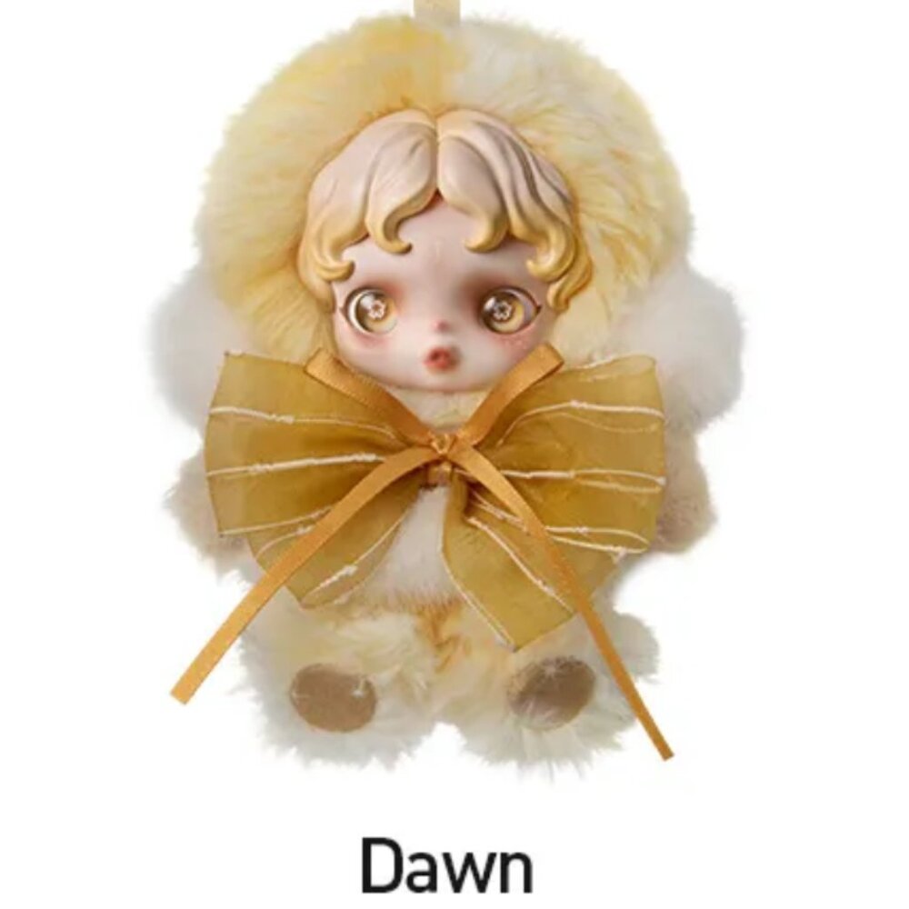AUTHENTIC Unopened Skullpanda DAWN L'impressionnisme Pop Mart Plush Pendant 1/2